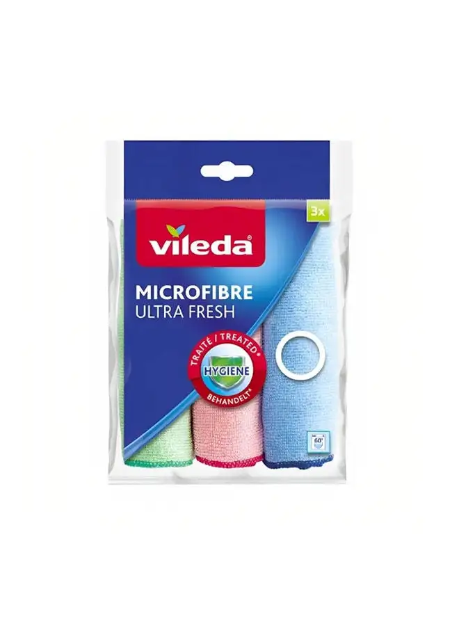 Vileda 3 Cleaning Cloths