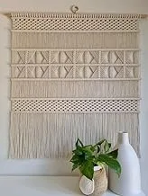 Home Gallery Macrame wall hanging contemporary geometric wall art Handmade