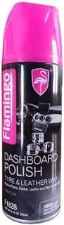 Flamingo Dashboard Polish, Black Ice, 200 ml