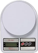 Fresh Digital Kitchen Scale (White, 10kg)