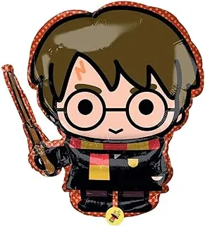 Atpata Funky Harry Potter Foil Balloon with magic wand for Hogwarts theme Magic Wizard Party (Harry Potter)