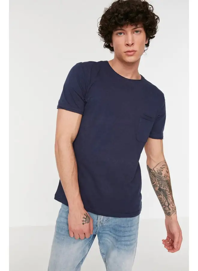 trendyol Man T-Shirt Navy