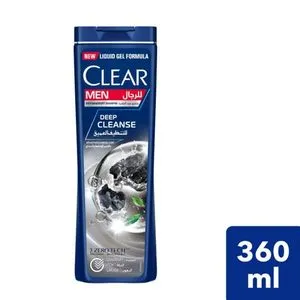 Clear Men's Anti Dandruff Shampoo Deep Cleanse 360ML