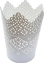 Ikea Skurar, Candle holder, white, 11 cm.