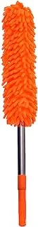 ND006 Microfiber Car Cleaning Brush With Metal Handle With Perfect Design, Premium And Long Lasting Material - Orange