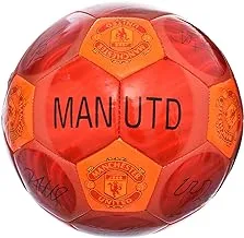 High Quality Football Official Size 5 Man United Design - Marron Orange