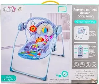 Remote Control Deluxe Blue Baby Swing – ZX09A