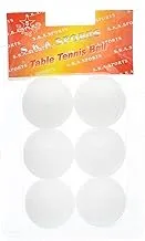 High Quality Table Tennis Balls Set Of 6 Pcs. - White