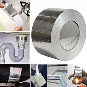 Aluminum Foil Tape - Waterproof, Adhesive For Gaps, Sealant