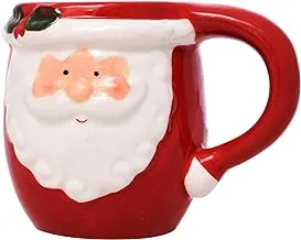 Generic Ceramic Deep Mug With Prominent Design In The Shape Of Old Man Safe For Hot And Cold Drinks - Multi Color