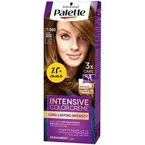 Palette Intensive Color Cream Hair Dye , 7-560 Burnt Bronze Brown 50 Ml