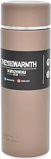 Xinehou XZ-7756 Thermos Bottel 420mL With High Quality Material Vacuum Insulated Stainless Steel with Cap For Travel, Sports, Outdoor Activities Cold, Hot Drinks - Multi Color