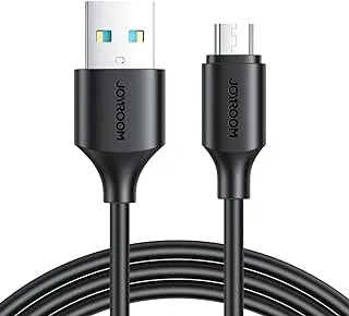 JOYROOM S-UM018A9 2.4A USB-A to Micro Fast Charging Data Cable 1m-Black S-UM018A9 2.4A USB-A to Micro Fast Charging Data Cable 1m-Black