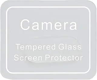 Generic Glass Tempered Anti Burst Camera Lens Protector With Fit Lens For MI 8 Lite Set Of 3 pieces- Transparent