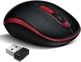 Wireless Mouse 2.4G Slim Portable Laptop Mice Optical Mouse - connection up to 10M - Fit Your Hand Nicely for Laptop - PC (X1044)