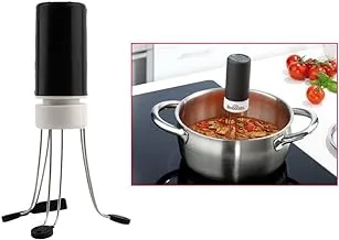 Automatic Stirrer - Automatic Stirrer For Cooking - Home Use 3 Speeds Cordless Stir Crazy Stick Blender Mixer Automatic Hands Free Kitchen Utensil Food Sauce Auto Stirrer Blender - Pot Stirrer