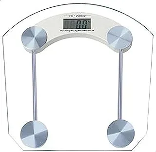 Personal Glass Digital Weight Scale - White