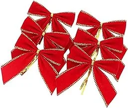 10cm Phnom Penh Christmas Bows Christmas Tree Wreath Decoration Accessories Pendant (6 pcs/pack)