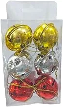 GTG TOYS_1467 CHRISTMAS BELLS 6PCS MIDDLE CHRISTMAS 2024