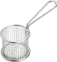 MasterClass Professional Mini Round Chip Serving Basket, 8.5 cm (3.25