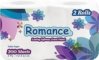 Romance 200 Sheet Toilet Tissue 2 rolls