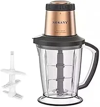 Sokany Acrylic Food Processor 2 Liters 1000 Watts Sk-7039