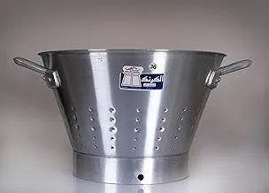 Al Karnak Proffesional Aluminum Colander 50 cm - Silver