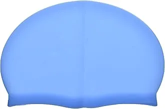 Dolphin High Quality Silicone Swimming Cap For Adults - Blue