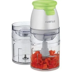 Castle CHMP1050 Food Chopper, White Green 500W