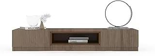 Nine elements-TVU-150-C-W-Light wood TV UNIT 2 leafs and central shelf - 150x25 cm 150CMx45 CMx25 CM