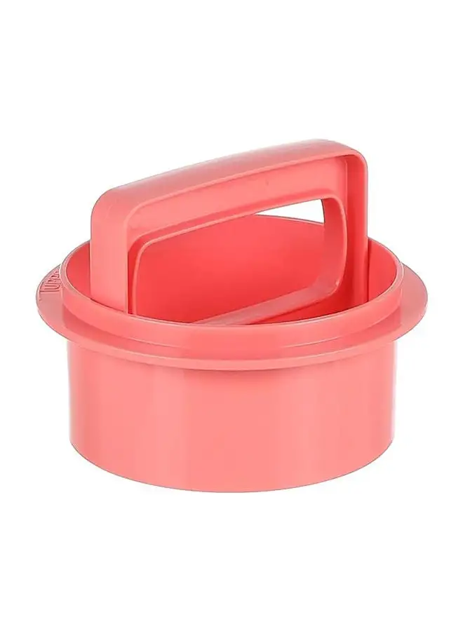 Tupperware Hamburger Press-Salmon