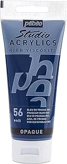 Pebeo - Acrylic Fine Studio Acrylics - Prussian Blue Hue - Prussian Blue Hue 100ml/3.38oz