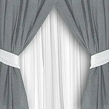 Naguib Selim-PLAZA 14 OFFER-OFFER 2 PLAZA curtains WITH VOAL for living room or bedroom-Double curtain with VOAL