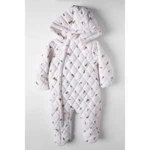 Junior Baby Girls Puffer Romper