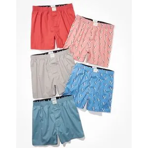 American Eagle AEO Stretch Boxer Short 5-Pack