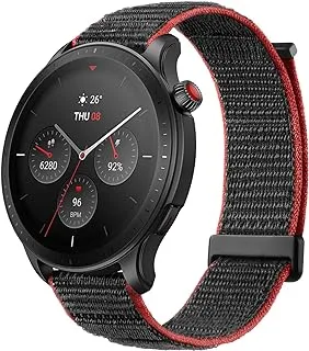 Amazfit GTR 4 Smart Watch for Men with Dual Band GPS, Alexa Built-In, Bluetooth Calls, 150+ Sports Modes, 14-Day Battery Life, and Sleek Design in Racetrack Grey for Android and iPhone