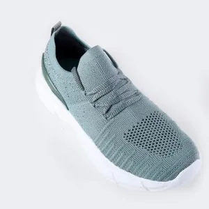 Activ Hard Rubber Sole Decorative Lace Slip On Sneakers - Mint Green