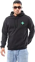 Ravin mens Men Sweat Shirt Slip On Solid Comfy Long Sleeves Hoodie Hooded Sweatshirt