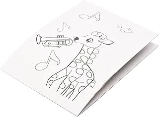 Generic Wild Animals Scratch Paper With Five Sheets And Design Tool To Add More Fun For Kids Set Of 6 Pieces - Multi Color