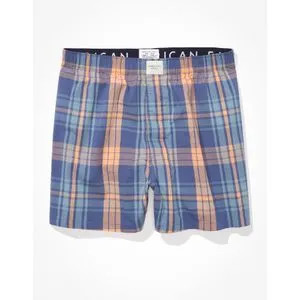 American Eagle  Plaid Stretch Boxer Short.