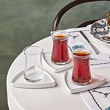 Karaca | STREAMLINE GEO 12 PIECES TEA SET FOR 6 PERSONS