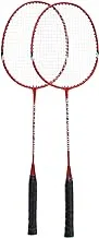 High Quality Badminton Racket For Practice Set Of 2 Pcs. - Red