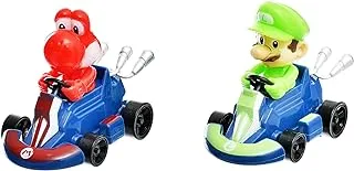 Generic Plastic Racing Cars Track Amazing Design Toy With Super Hero Cartoon And Racing car Add More Funny For Children Set of 20 Pieces - MultiColor