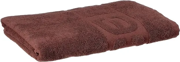 Dice Cotton Bath Towel, 140 cm x 70 cm Size, Brown