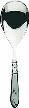 Bugatti Stainless Steel Large Room Spoon, 25x7 cm - Grey