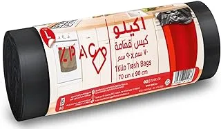 Zpac Trash Bag Roll 1 kg, 70 cm x 90 cm Size