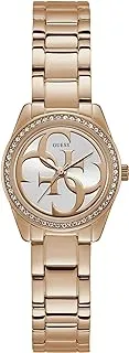 GUESS W1273L3 - WATCH FOR LADIES ROSE GOLD WITH CRYSTAL STAINLESS STEEL - ADJUSTBALE W-BRCT