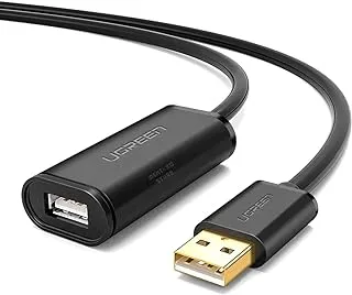 UGREEN USB 2.0 Male To Female Gold-Plated Extension Cable with FE1 Chip and 480Mbps Transfer Rate for PC, Laptops, Gaming Consoles, Printers (30M)