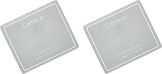 Generic Glass Tempered Anti Burst Camera Lens Protector With Fit Lens For M10S Set of 2 pieces - Transparent