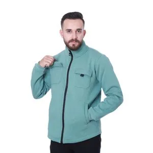 Activ Pastel Mint Plain Lightweight Jacket With Double Badge Pockets